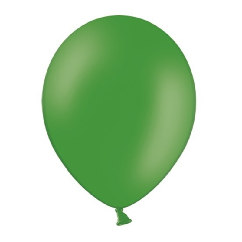 100 balloons pastel dark green 25cm