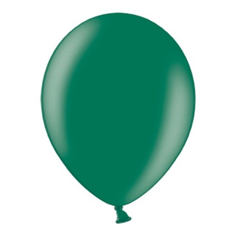 100 latex balloons Dipsy dark green