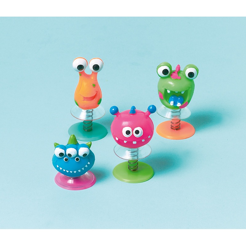 12 Alien Pop-Up Toys