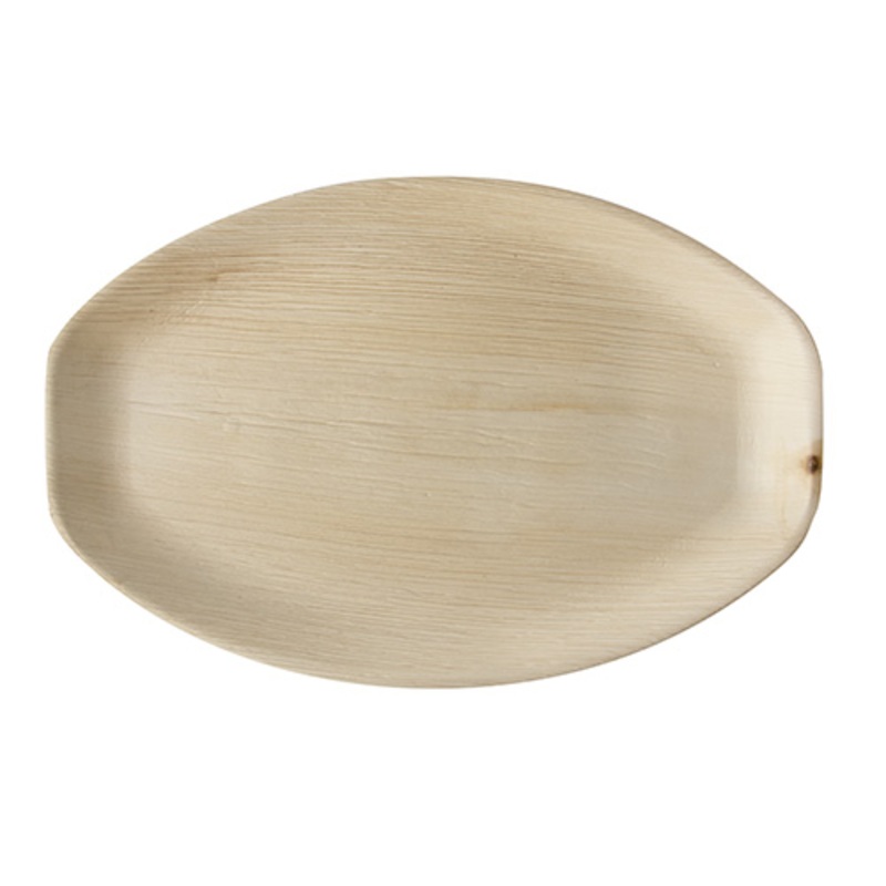 25 palm leaf plates Rossini oval 37 x 25cm