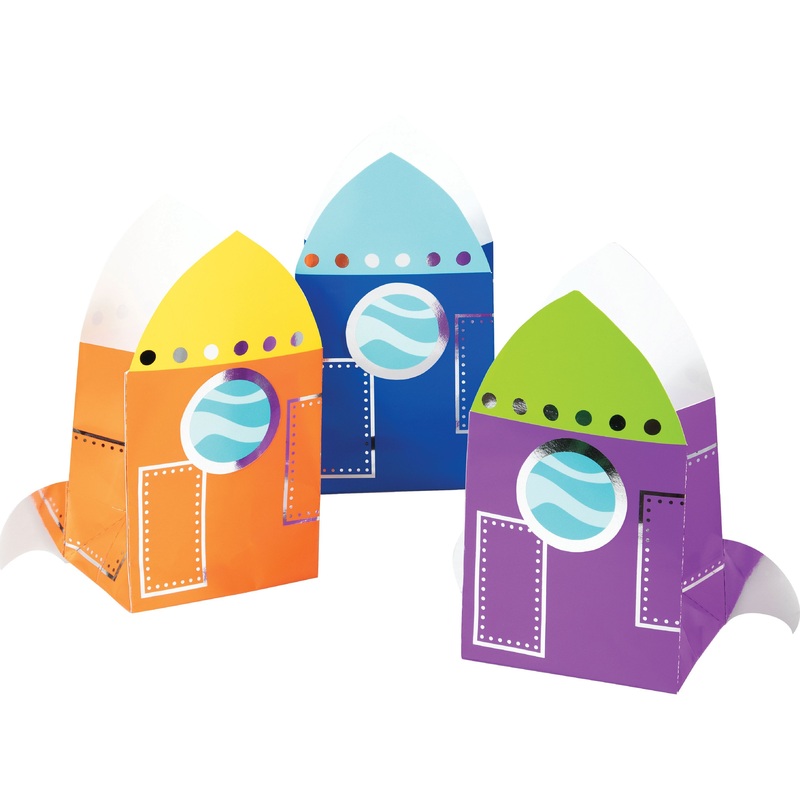 8 Galactic Birthday gift bags