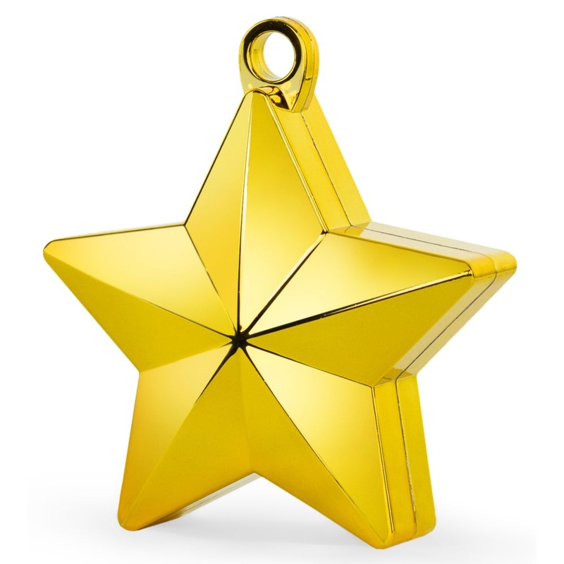 Golden Star - Balloon Weight