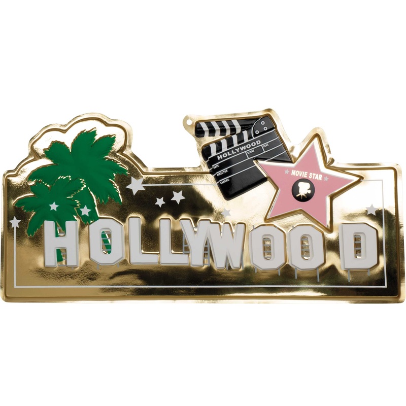 Hollywood Moviestar wall decoration 60 x 28cm