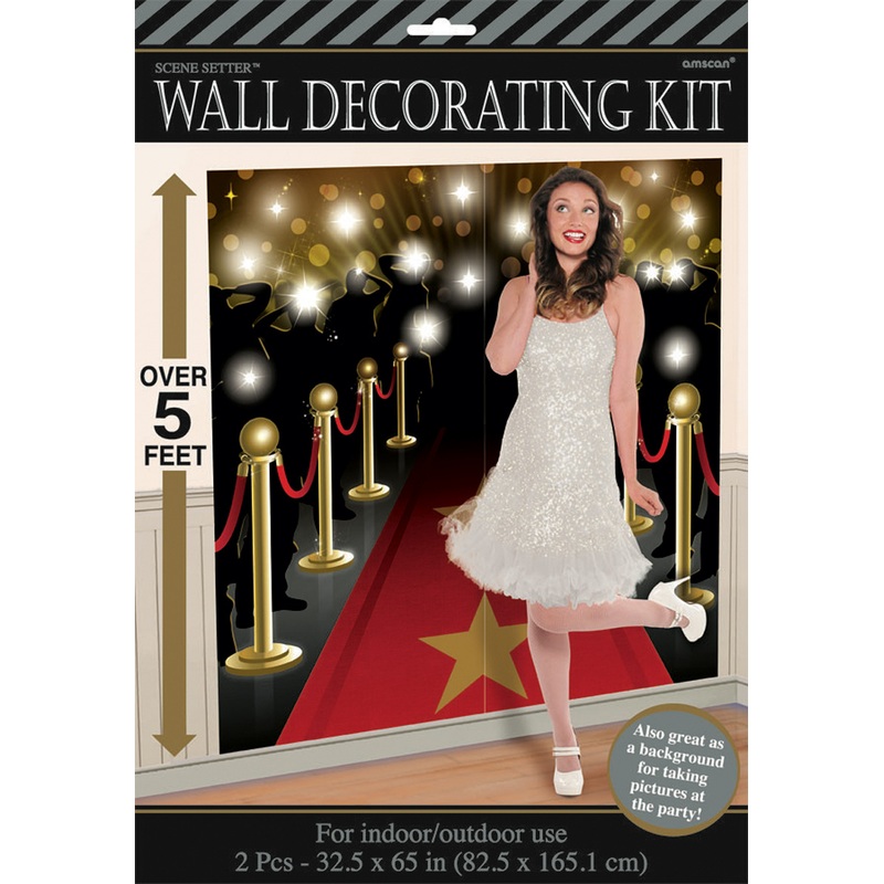 Hollywood wall backdrop Splendid premiere party
