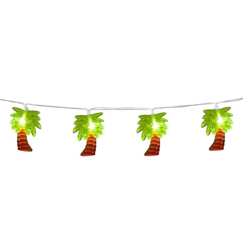 Palm tree LED light chain 140cm