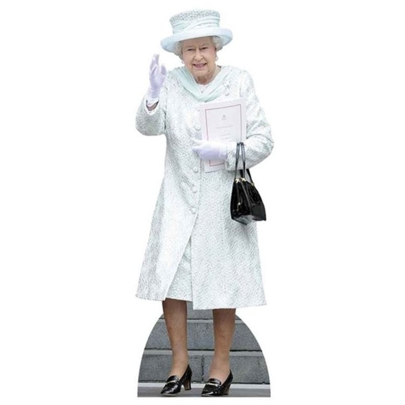 Queen cardboard stand