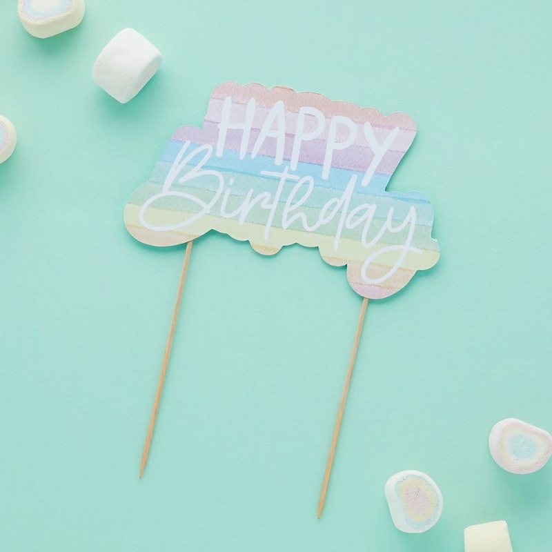 Rainbow Magic Cake Topper Eco