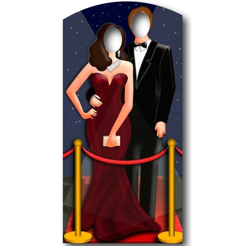 Red Carpet Hollywood Photo Wall 1.8m