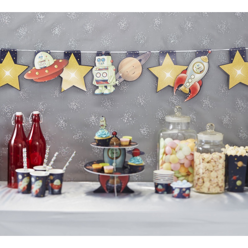 Space adventure garland 3.5m