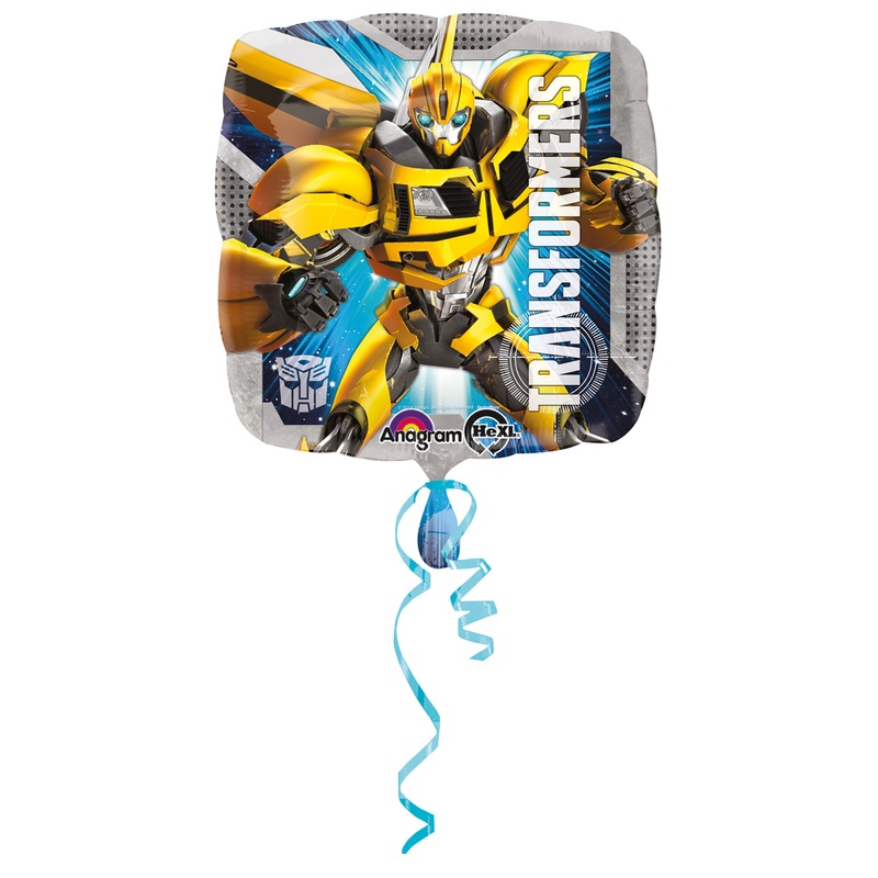 Square foil balloon Bumblebee & Prime