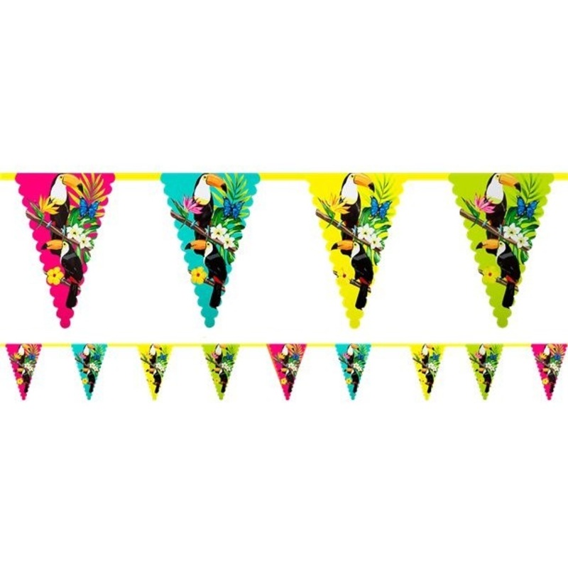 Summer toucan garland 6m