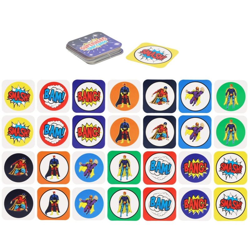 Superhero Mini Memory Game
