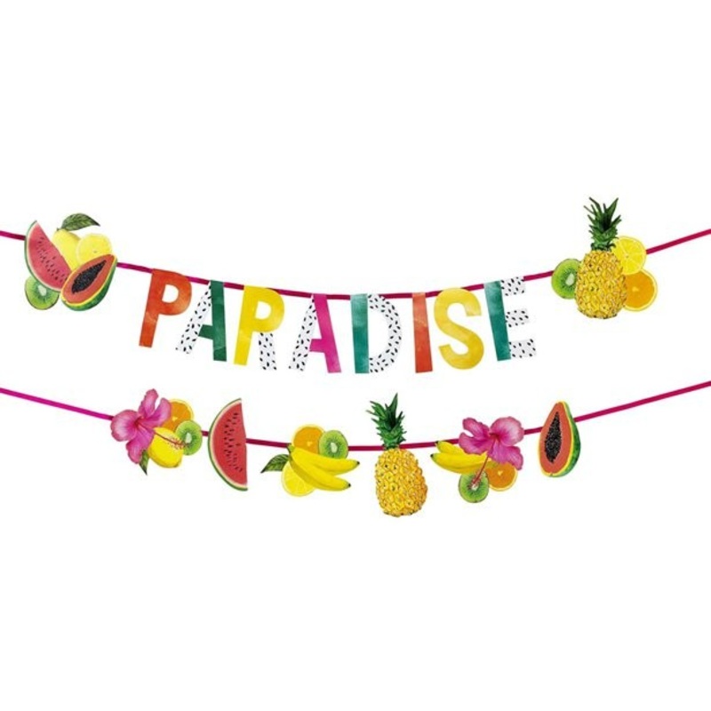 Tropical Fiesta Paradise garland 2-part