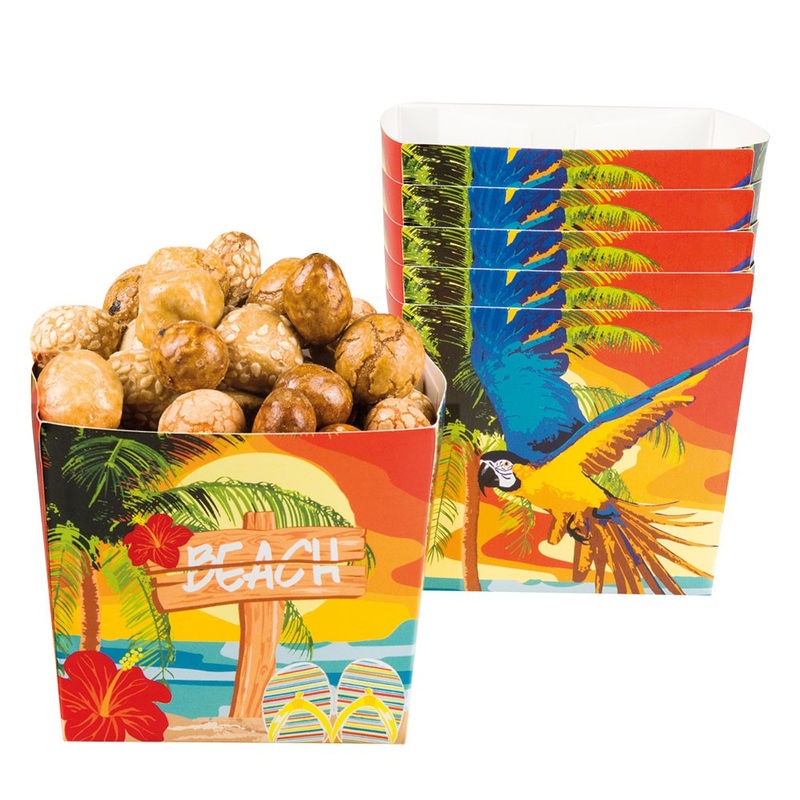 6 Caribbean Beach Party Bowls