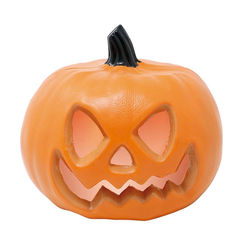 Glowing pumpkin