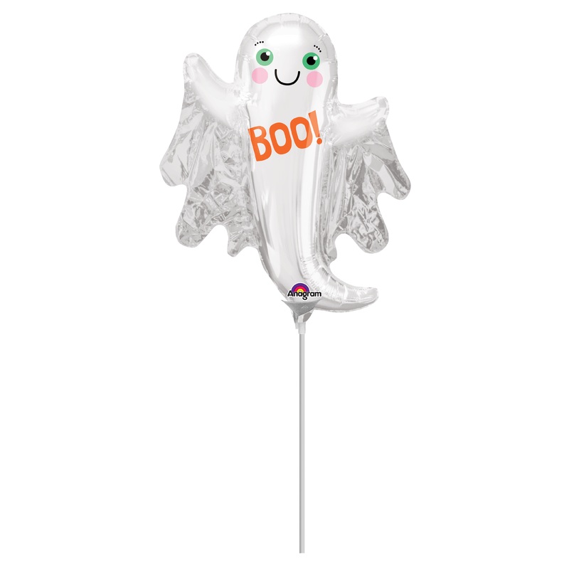 Halloween Ghost Stick Balloon Boo