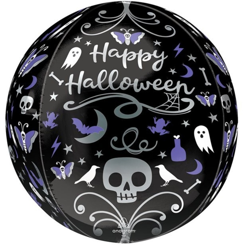 Halloween Orbz balloon moonlight 40cm