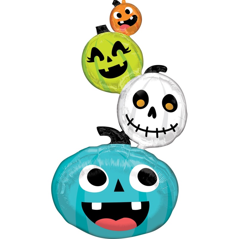Happy Halloween Family foil balloon 152cm