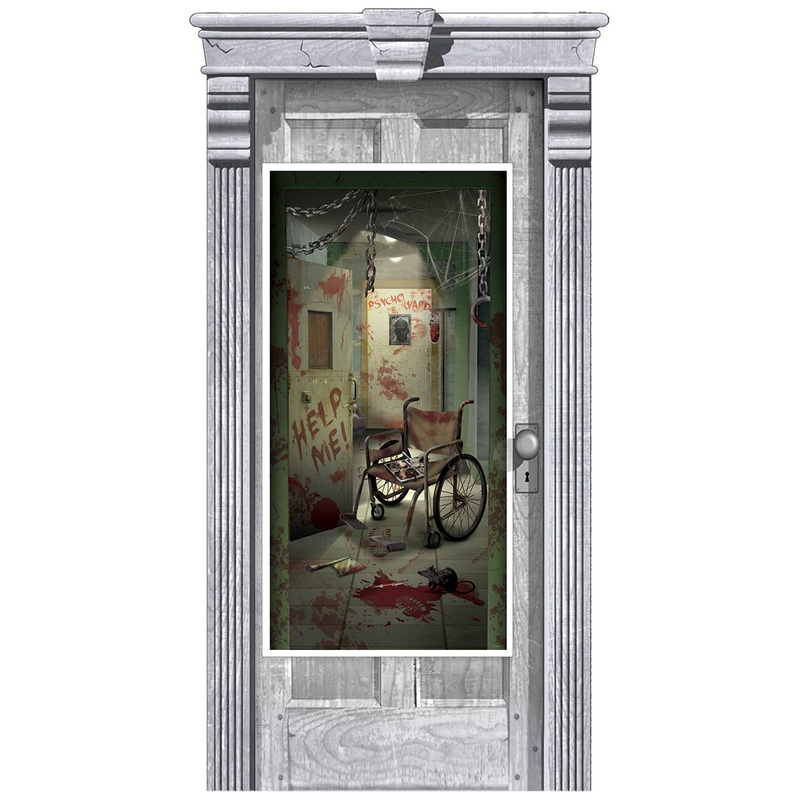 Horror Psychiatry Door Poster 1.65m x 85cm