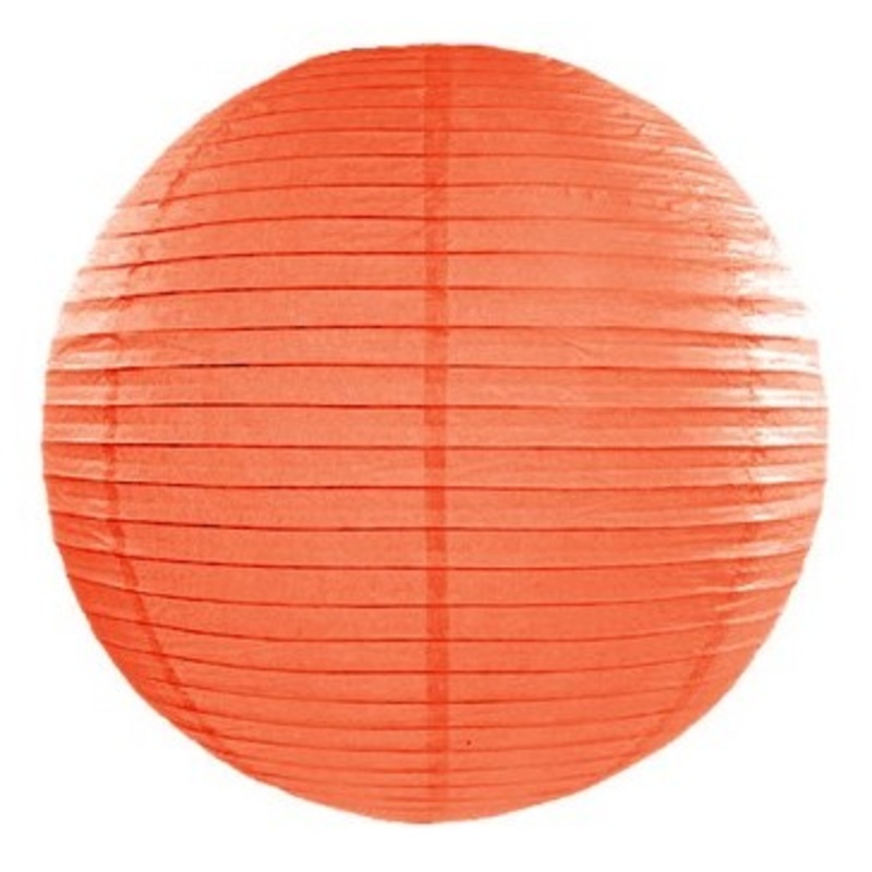 Lampion Lilly orange 25cm