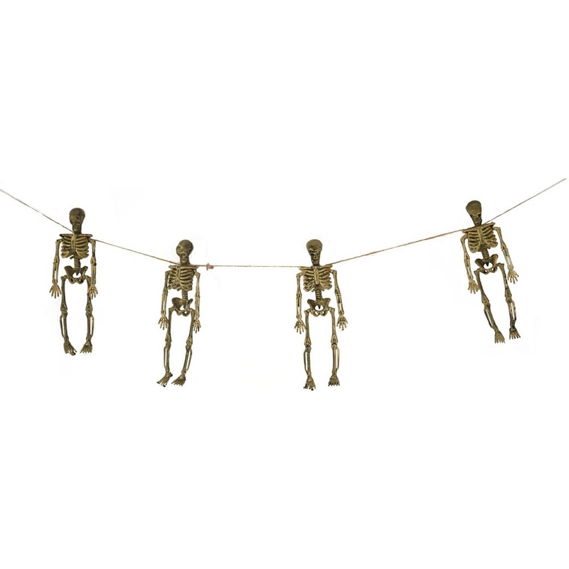 Skeleton garland 80cm