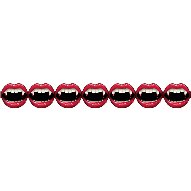 Vampire dinner garland 2.4m