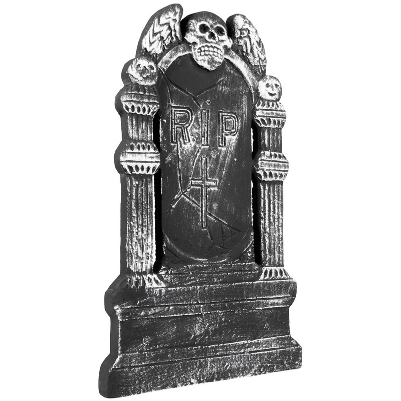 Winged skull headstone
