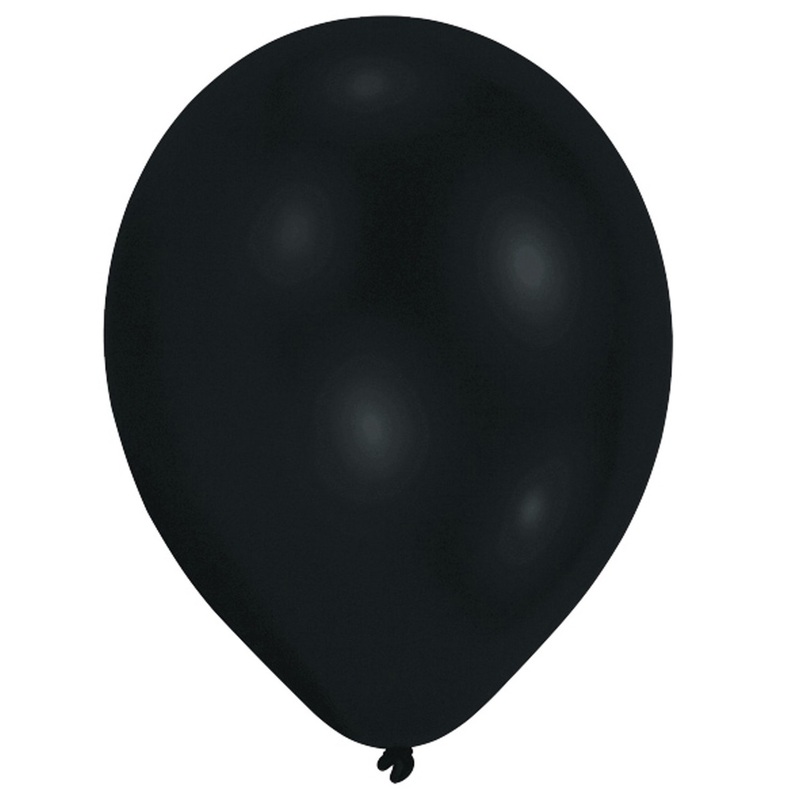 10 black balloons Basel 27.5cm