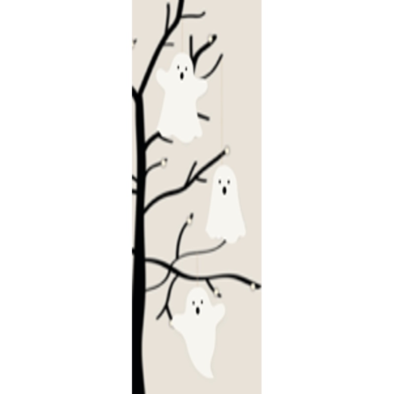 3 hanging figures - ghosts