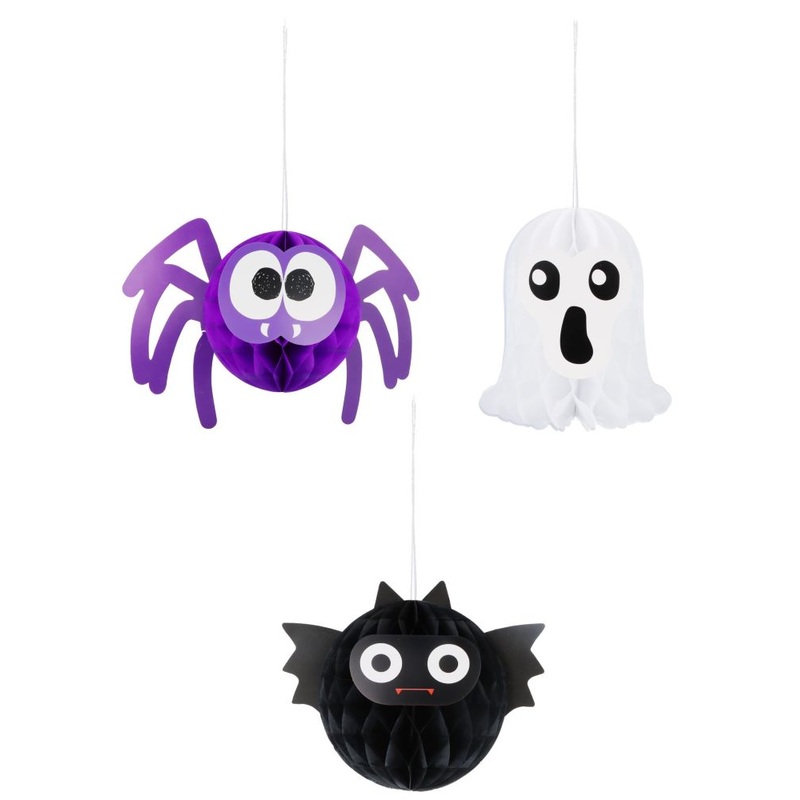 3 Horror Night honeycomb figures