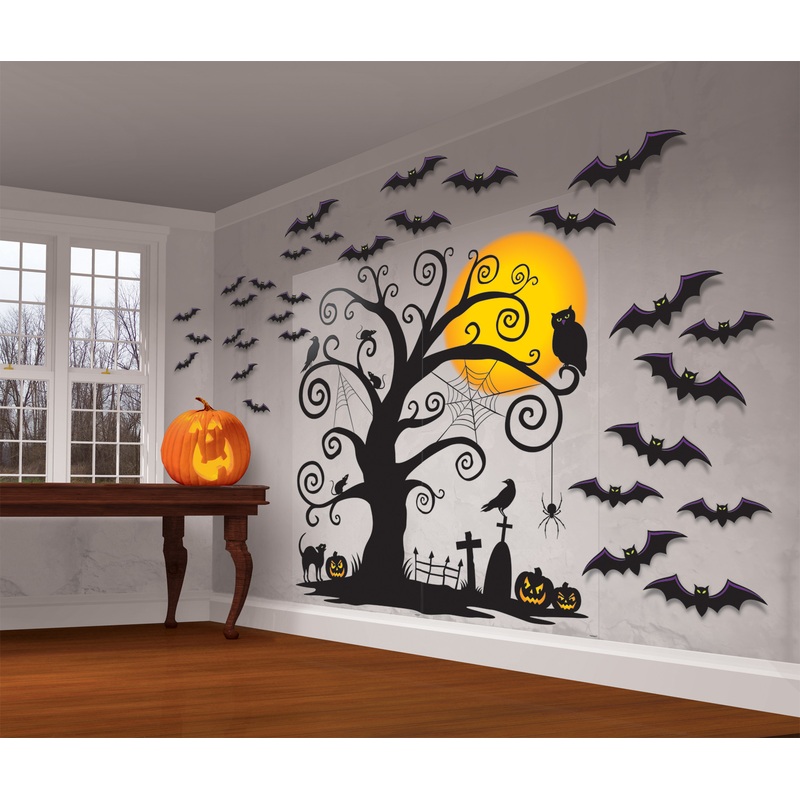 Amityville Cemetery Wall Decoration 165x85cm