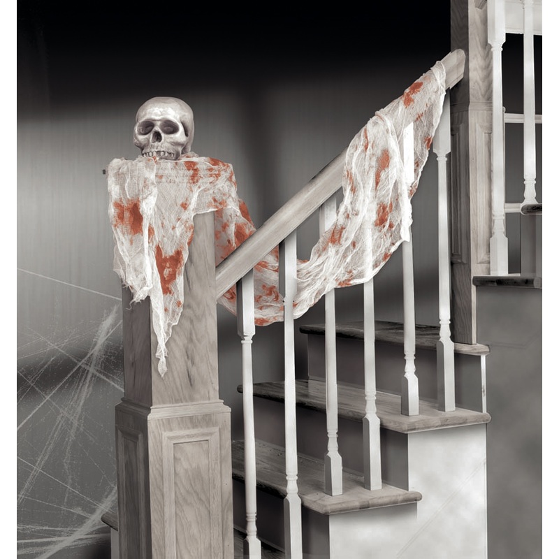 Blood-stained Linen Sheet 2.4m x 45.7cm