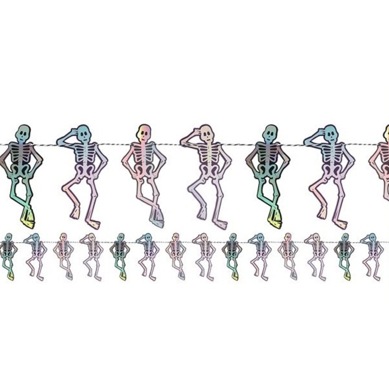 Crazy Skeleton Garland 1.5m
