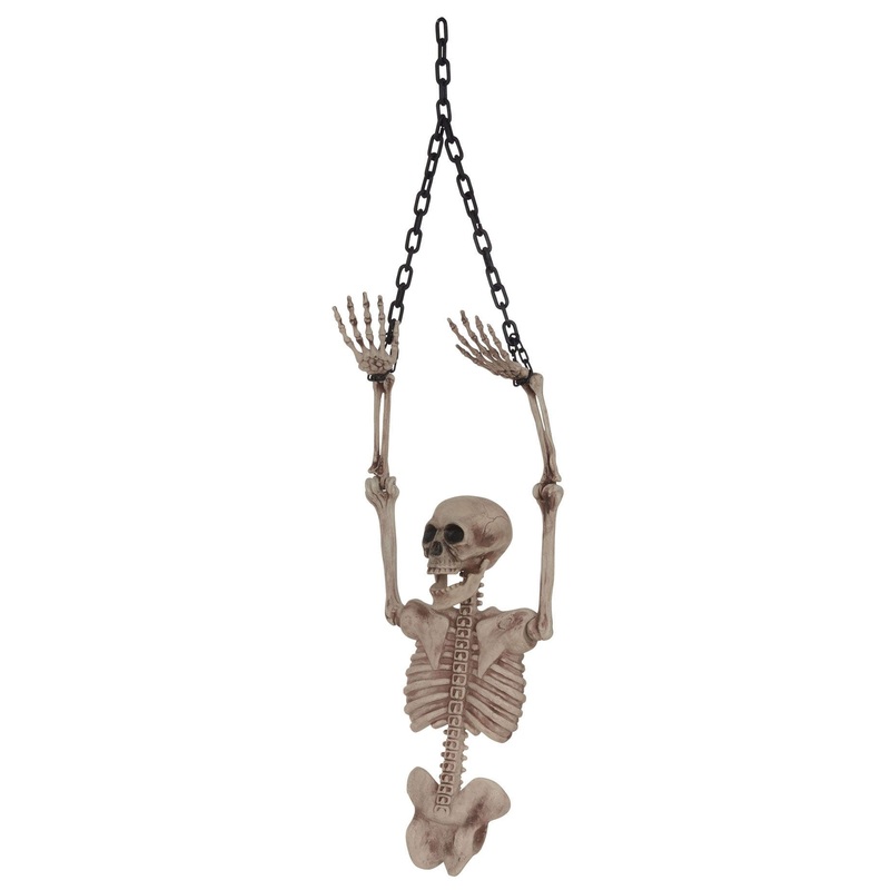 Hanging half skeleton decoration