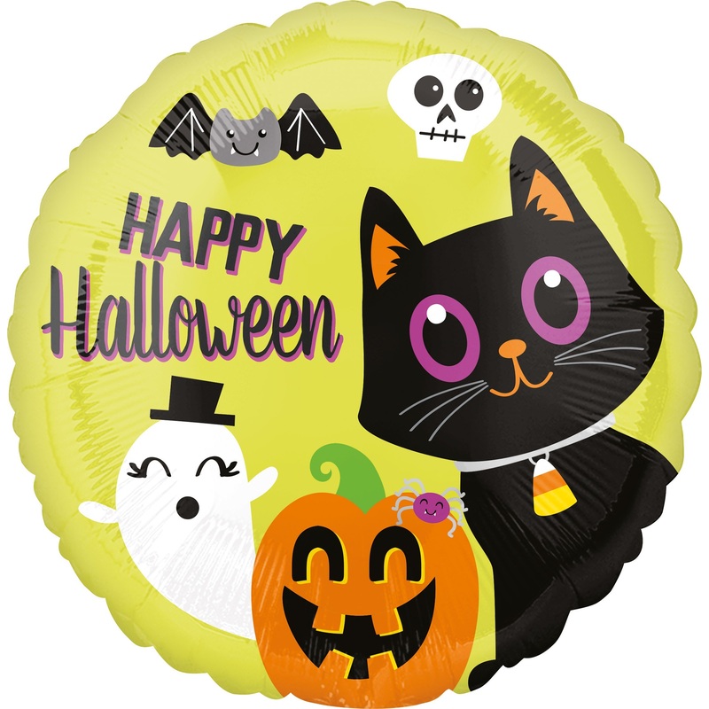 Happy Halloween foil balloon 43cm