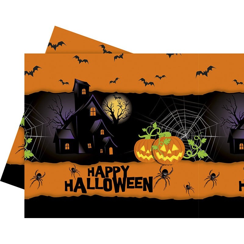 Happy Halloween tablecloth 1.8 x 1.2m