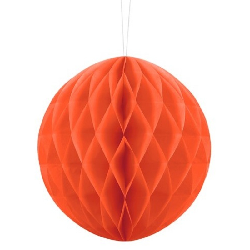 Honeycomb ball Lumina orange 20cm
