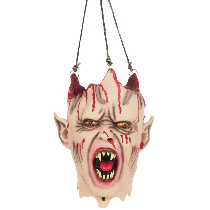 Horror vampire head to hang up