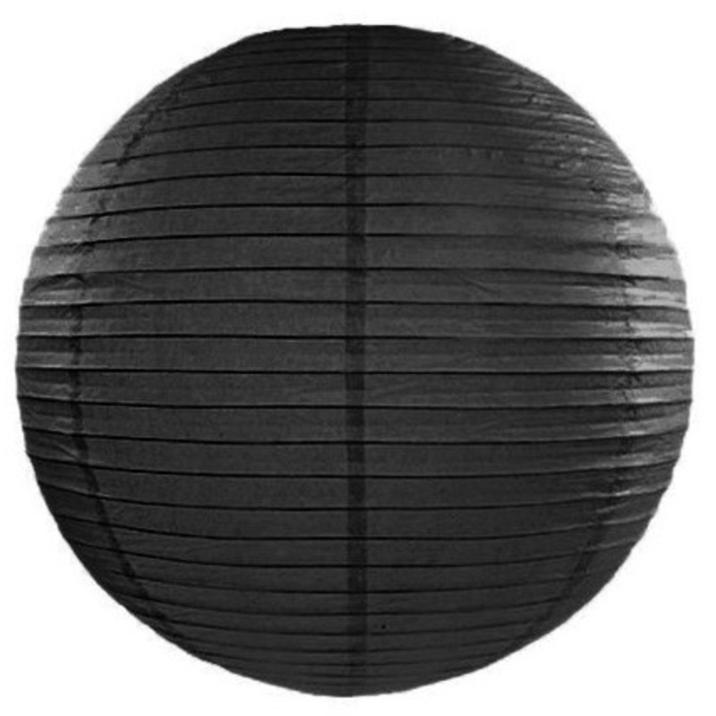 Lampion Lilly black 35cm