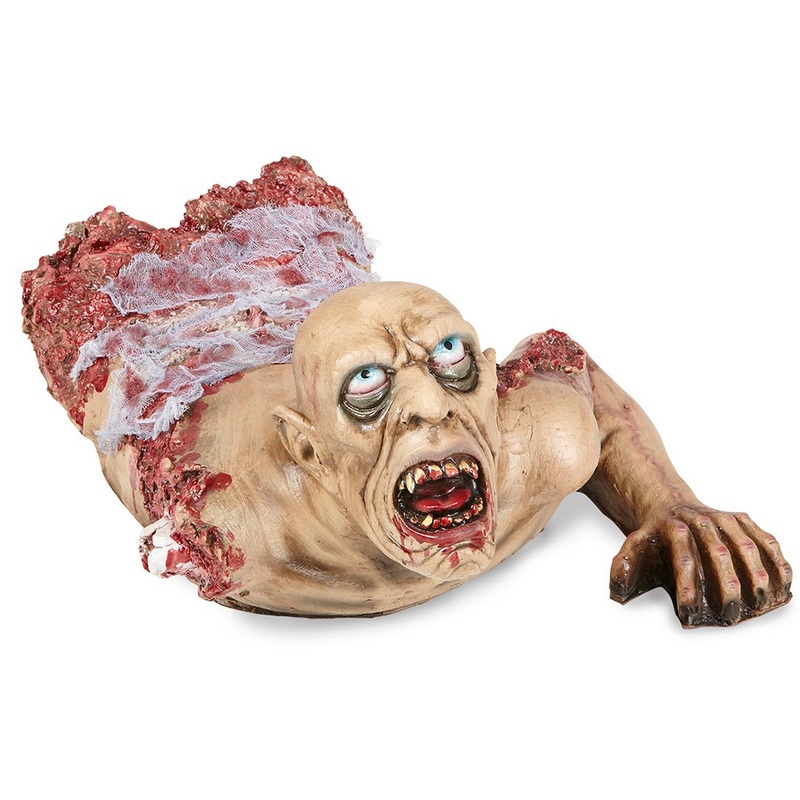 Mangled zombie torso 72cm