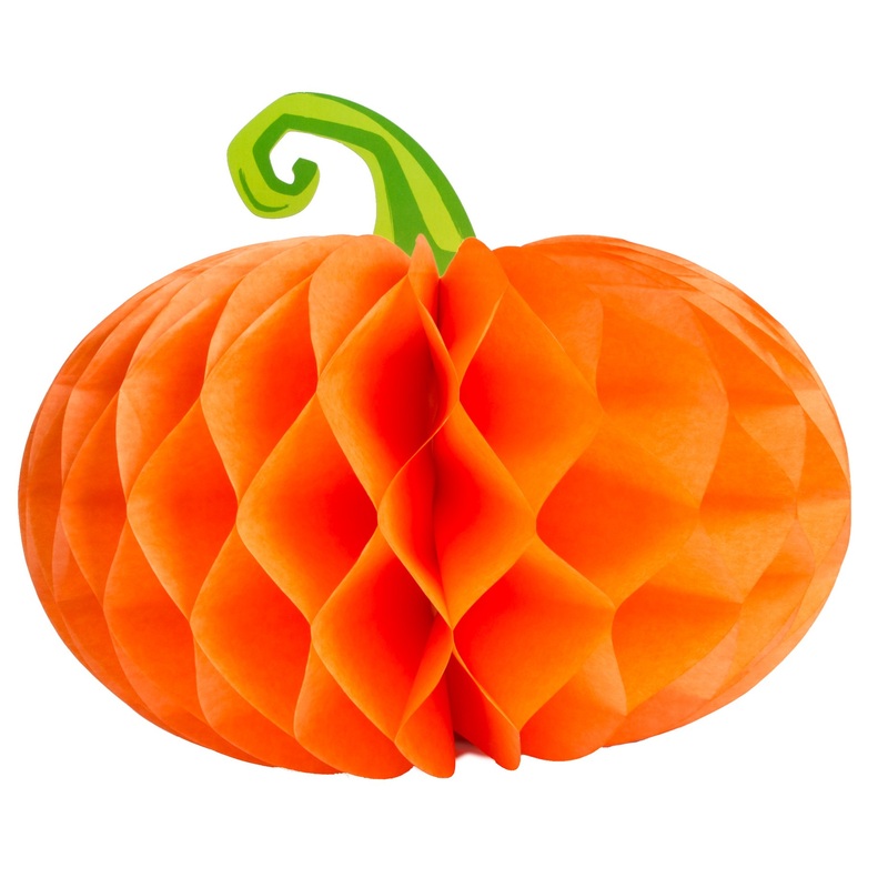 Pumpkin Honeycomb Ball 30cm