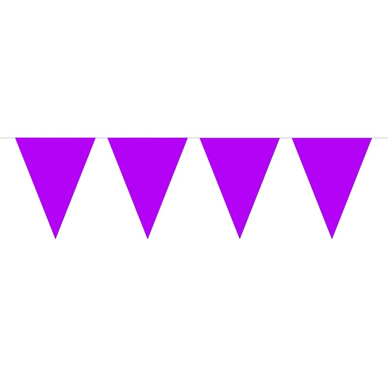 simple pennant chain purple 10m