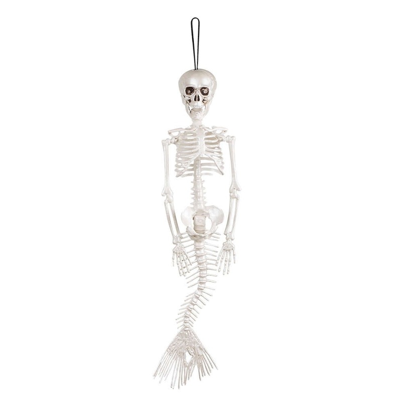 Skelly Mermaid skeleton hanging figure 40cm