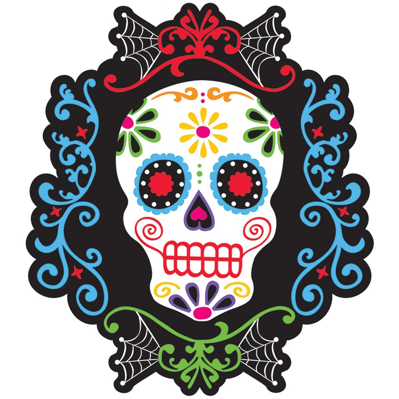 Sugar Skull Deco Hanger 26cm