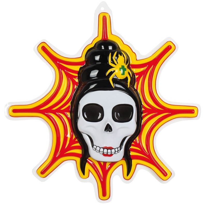 Wall decoration Lady Skull 75cm