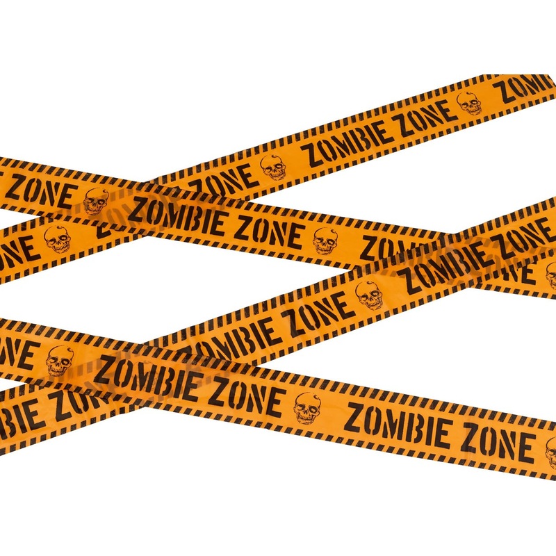 Zombie Zone Barrier Tape 600cm