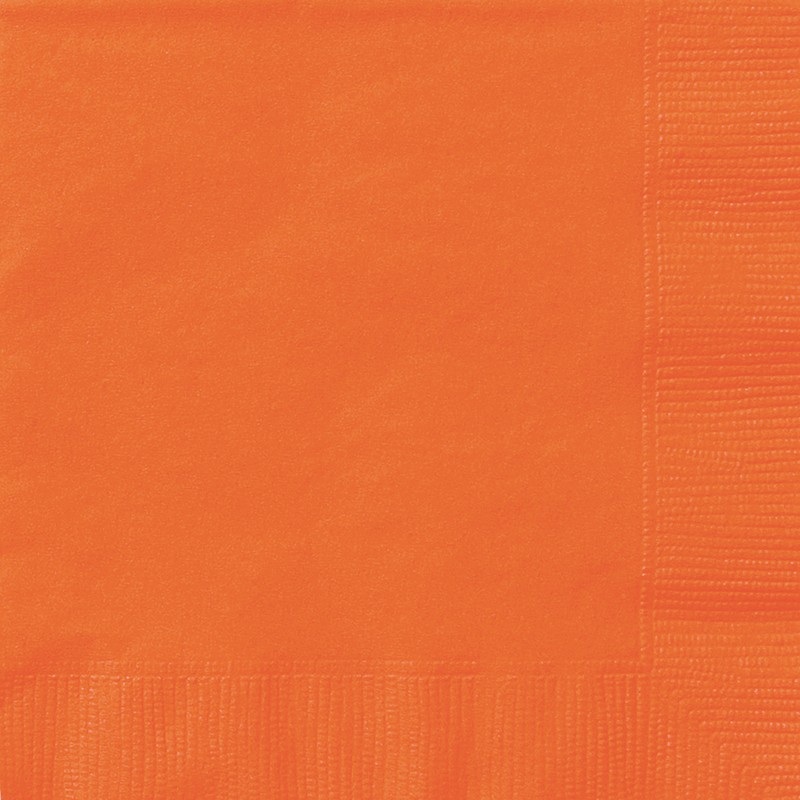 20 napkins Vera orange 33cm