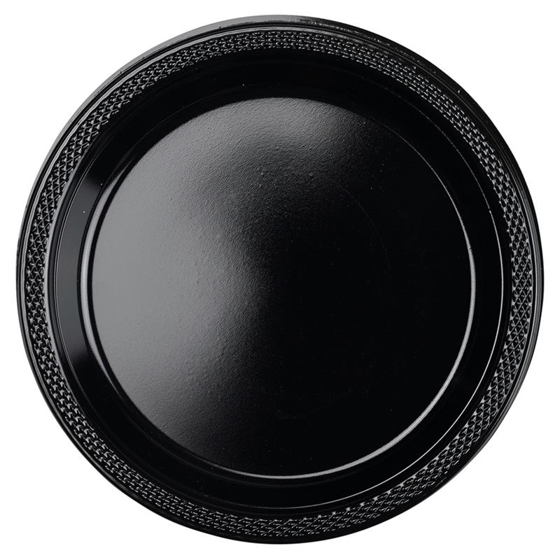 20 plates Black Beauty 17.7cm
