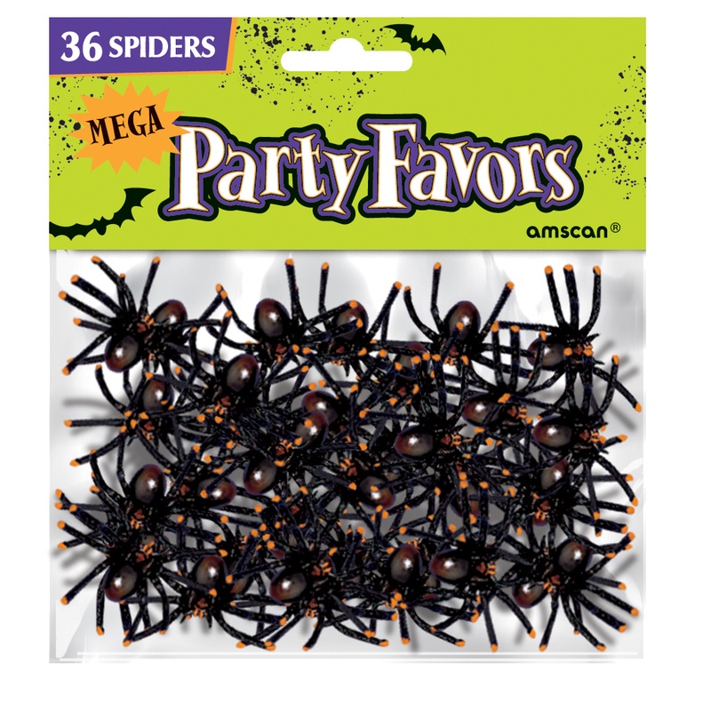36 Spooky table decoration spiders