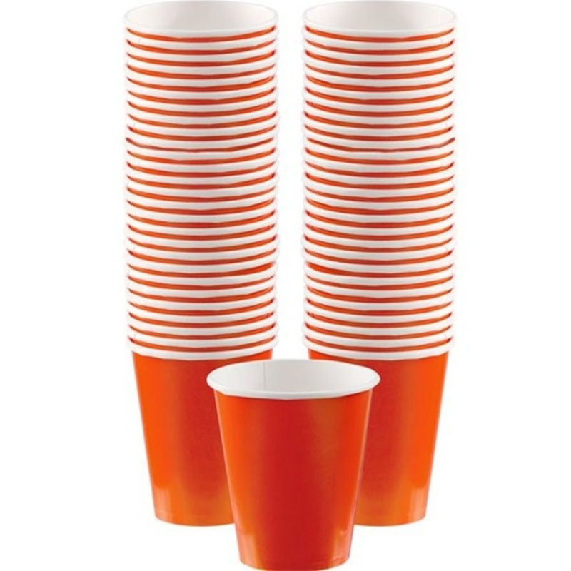 40 coffee mugs Basel orange 340ml